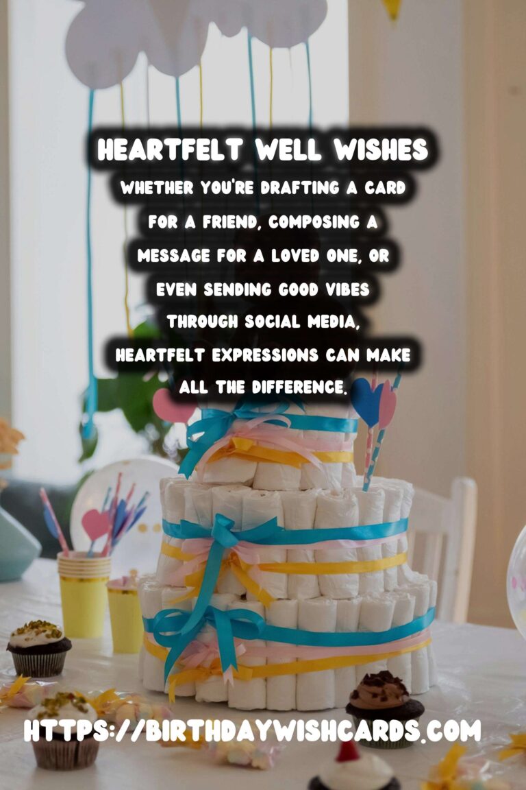 Heartfelt Ways to Craft Well Wishes