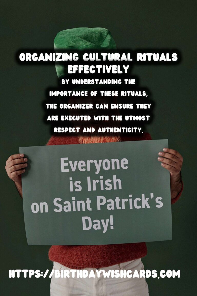 Heartfelt Ways to Organize a Cultural Ritual Guide