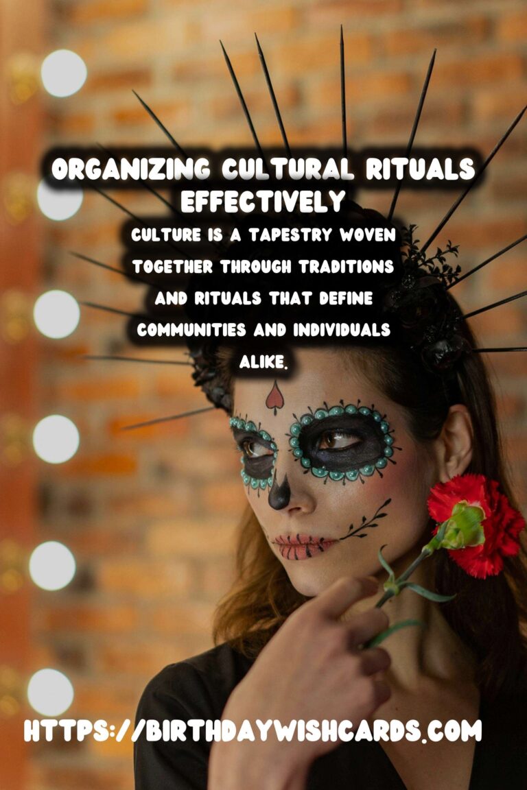 Heartfelt Ways to Organize a Cultural Ritual Guide