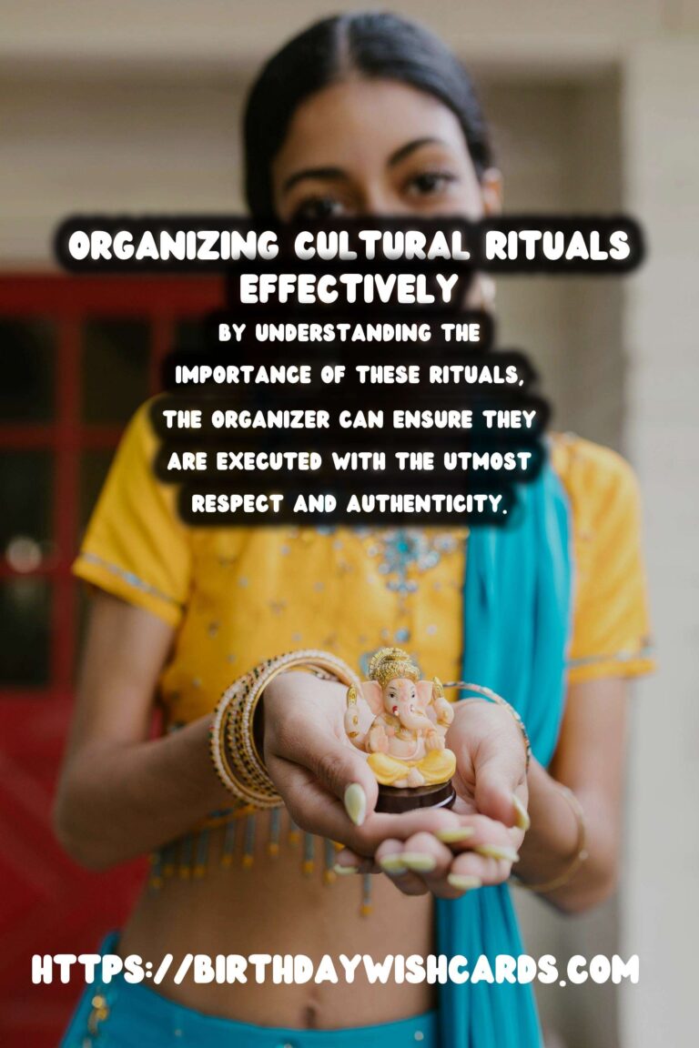 Heartfelt Ways to Organize a Cultural Ritual Guide