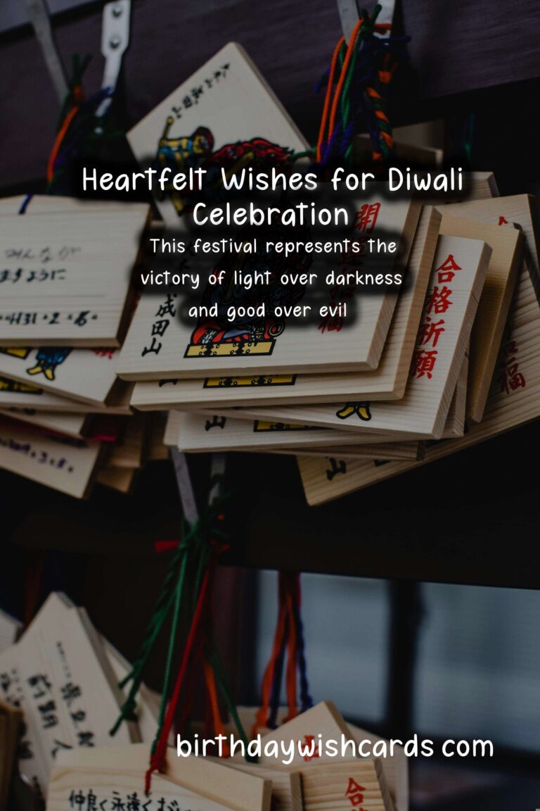 Heartfelt Wishes for Diwali: Celebrate the Festival of Lights with Love