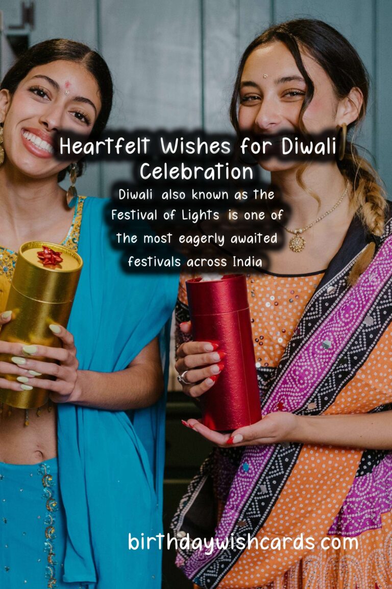 Heartfelt Wishes for Diwali: Celebrate the Festival of Lights with Love