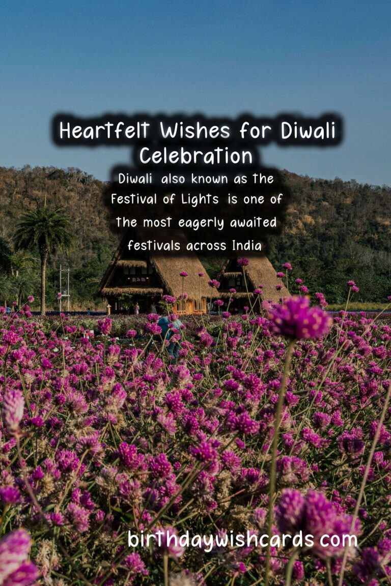 Heartfelt Wishes for Diwali: Celebrate the Festival of Lights with Love