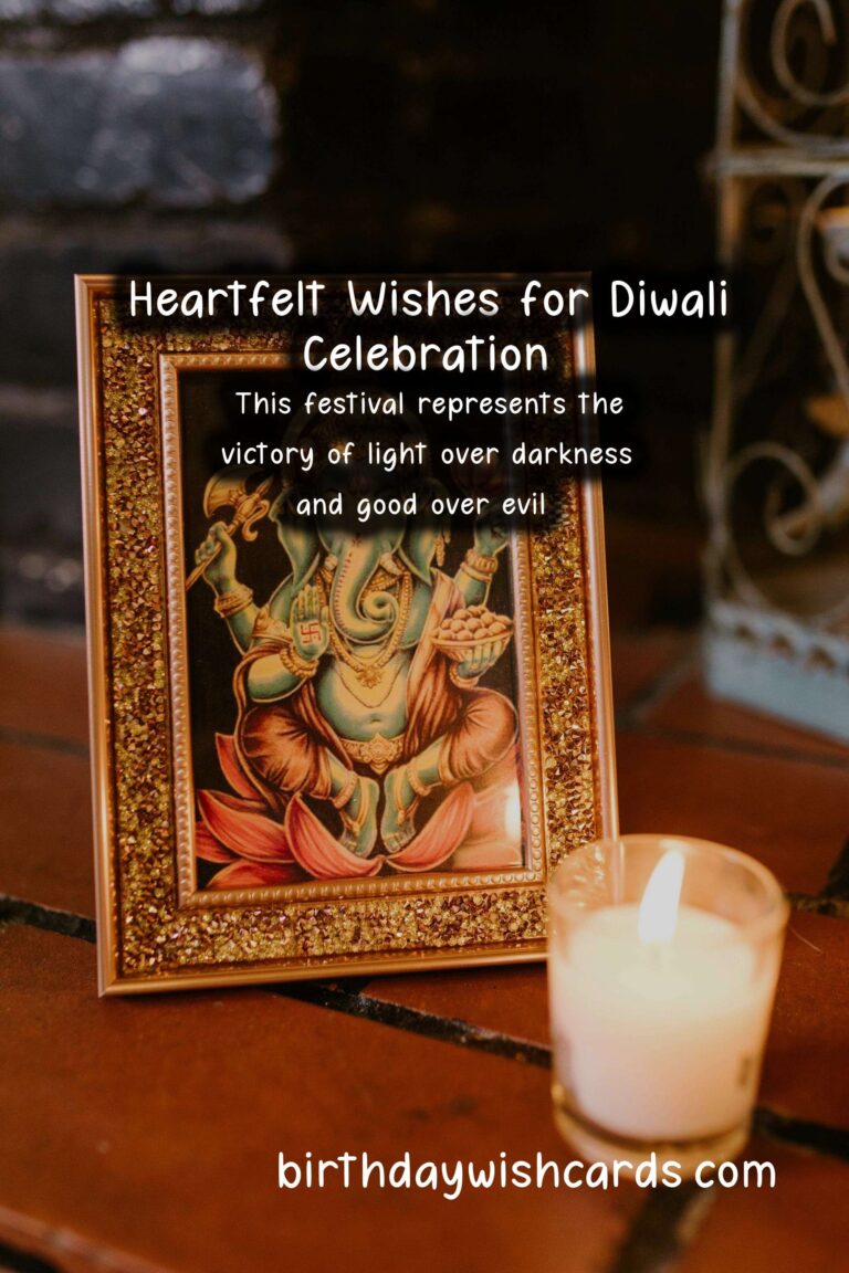 Heartfelt Wishes for Diwali: Celebrate the Festival of Lights with Love