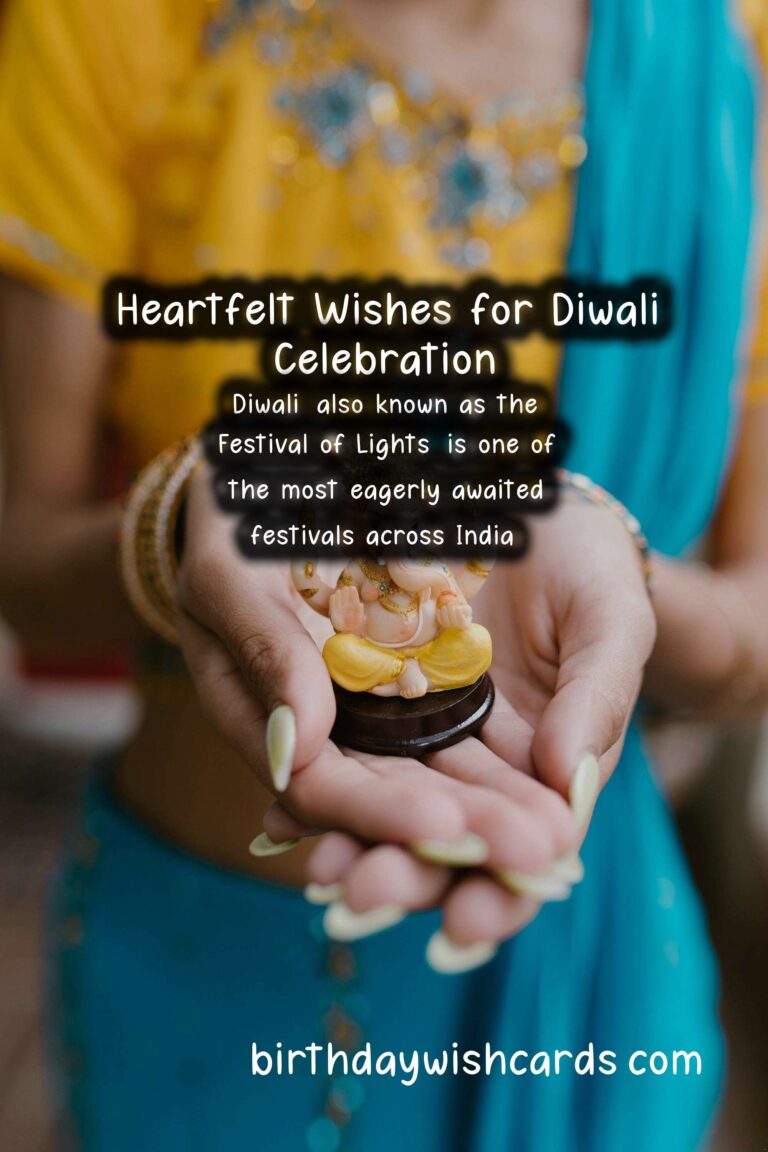 Heartfelt Wishes for Diwali: Celebrate the Festival of Lights with Love