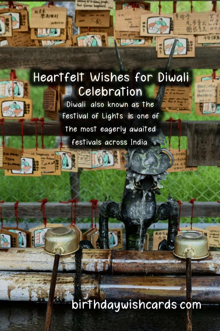 Heartfelt Wishes for Diwali: Celebrate the Festival of Lights with Love