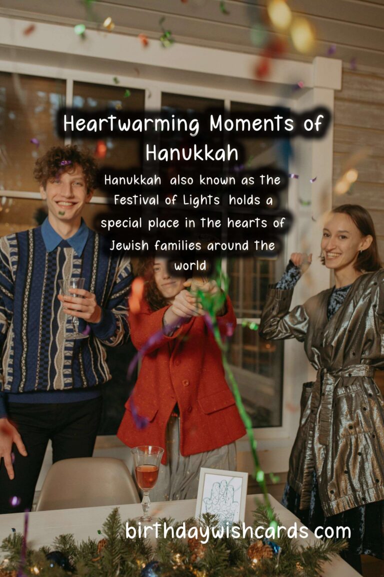 Heartfelt Wishes for Hanukkah: Celebrating the Festival of Lights