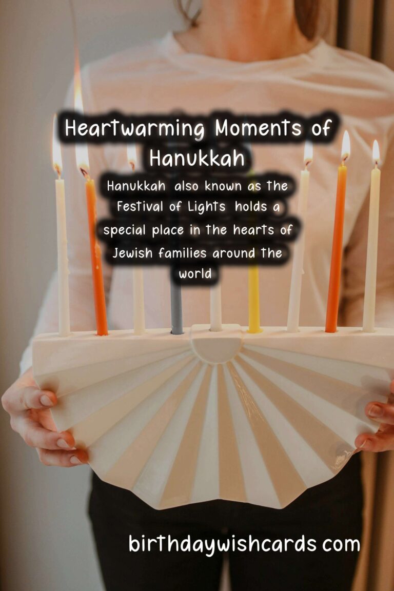 Heartfelt Wishes for Hanukkah: Celebrating the Festival of Lights