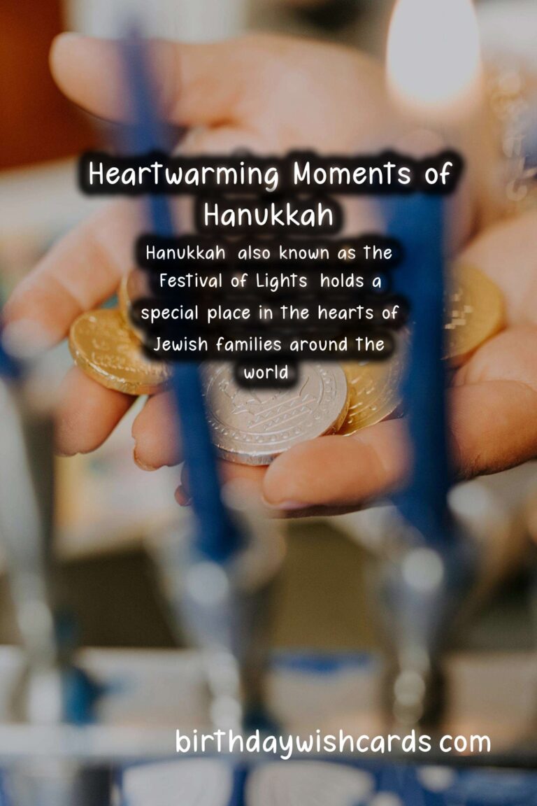 Heartfelt Wishes for Hanukkah: Celebrating the Festival of Lights
