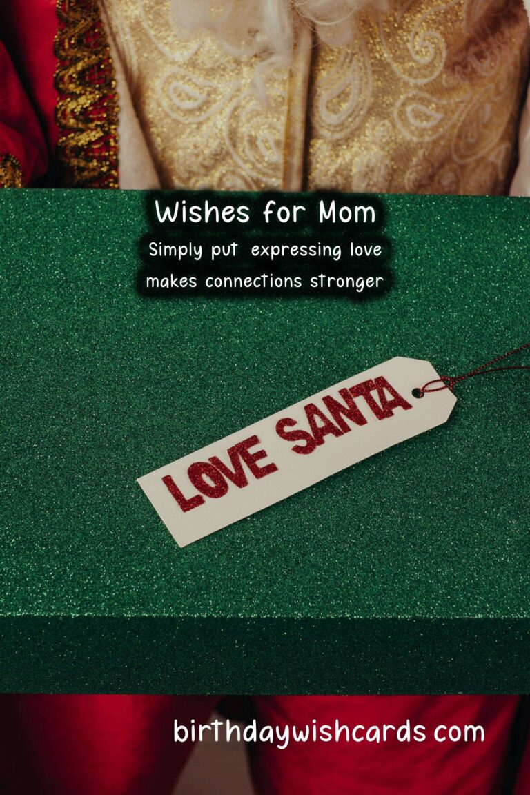 Heartfelt Wishes for Mom: Expressions of Love and Gratitude