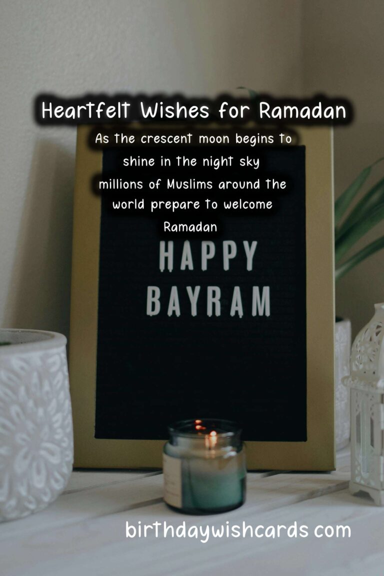 Heartfelt Wishes for Ramadan: Embracing the Spirit of the Holy Month
