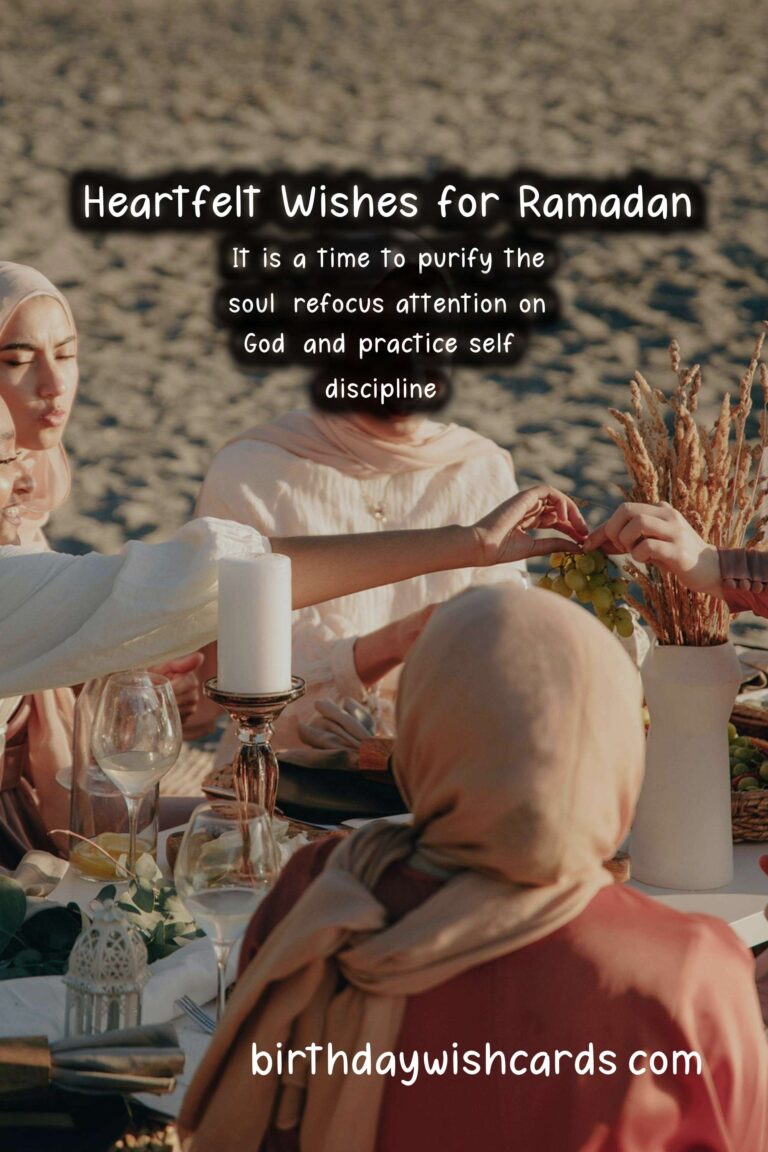 Heartfelt Wishes for Ramadan: Embracing the Spirit of the Holy Month