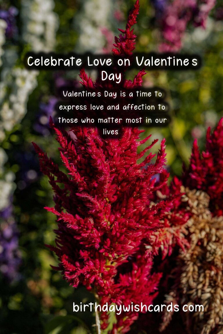 Heartfelt Wishes for Valentine’s Day