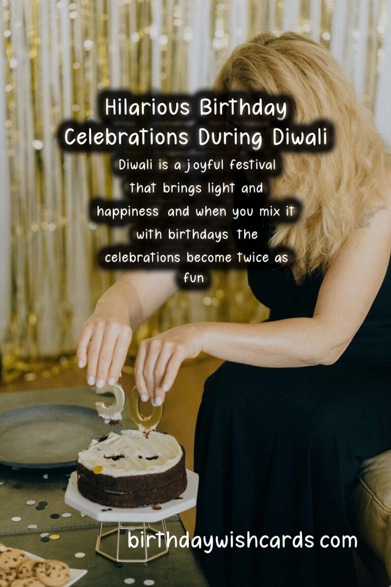 Hilarious Birthday Wishes for Diwali Celebrations