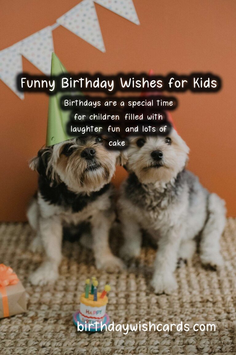 Hilarious Birthday Wishes for Kids to Make Them Giggle