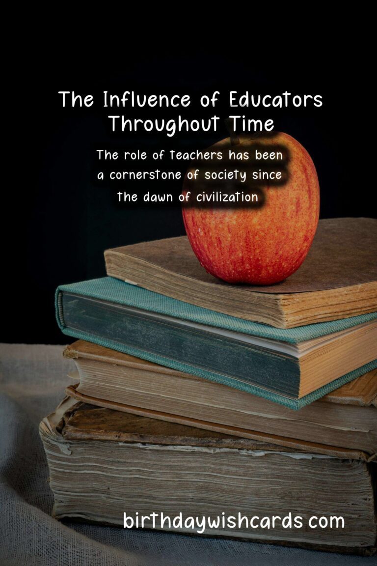 History and Significance of Teachers