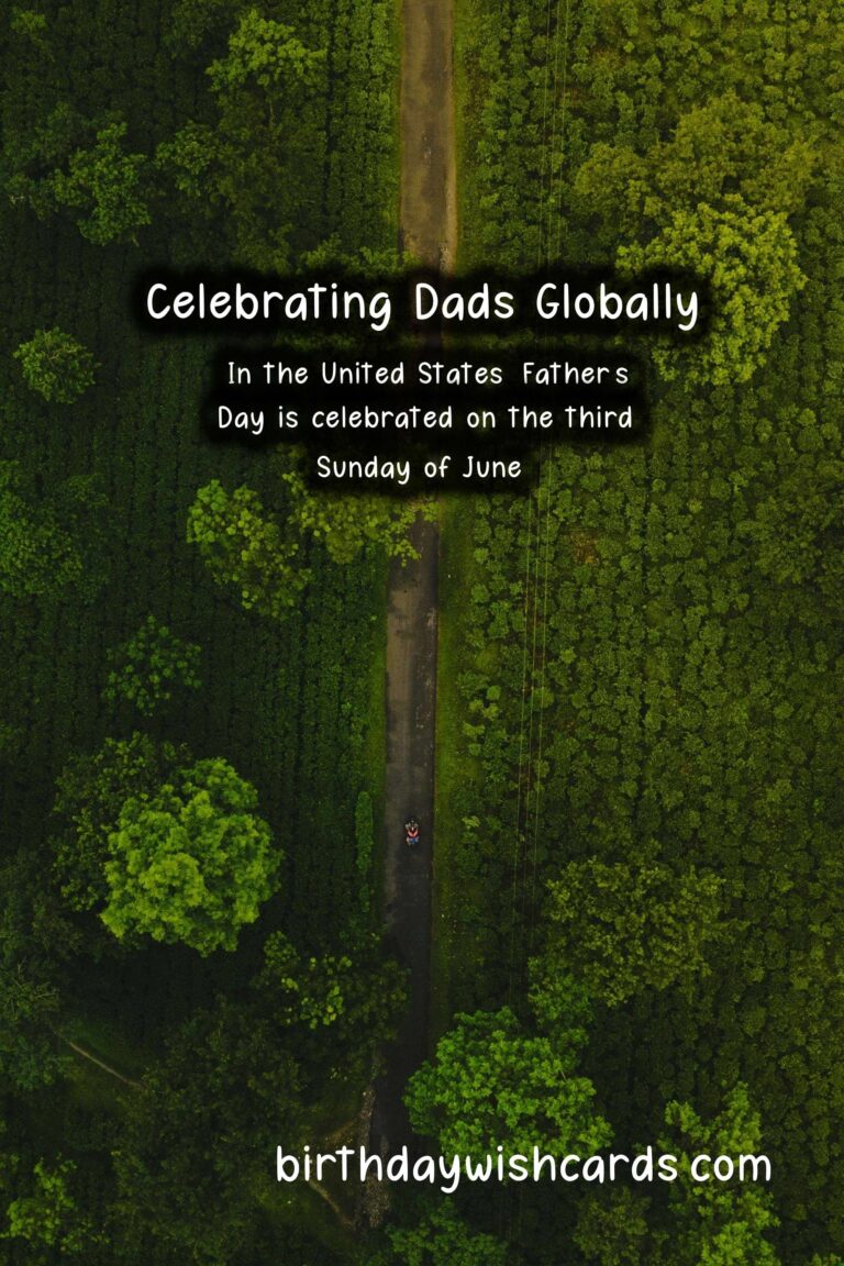 How Dad is Celebrated Around the World