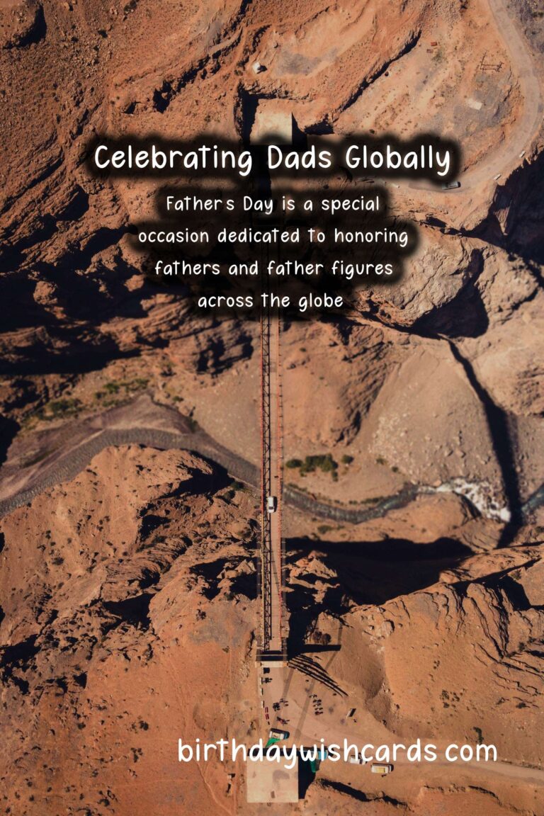 How Dad is Celebrated Around the World