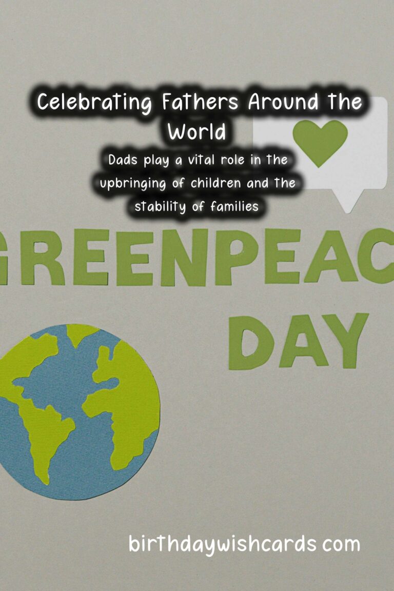 How Dads Are Celebrated Across the Globe