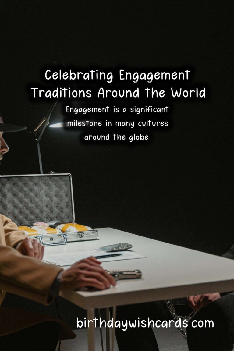 How Engagement is Celebrated Around the World