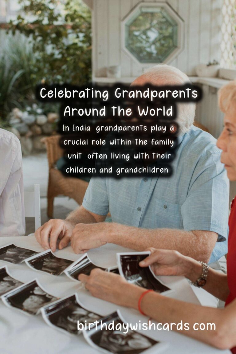 How Grandparents Are Celebrated Around the World