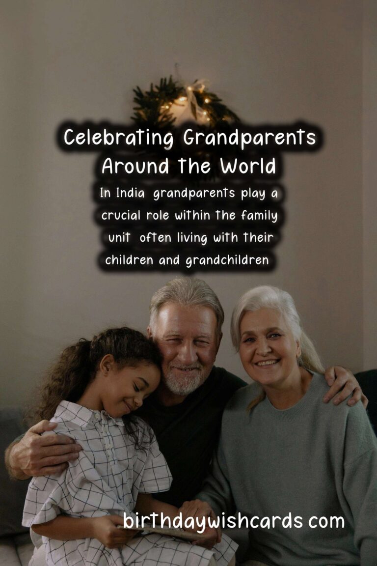 How Grandparents Are Celebrated Around the World