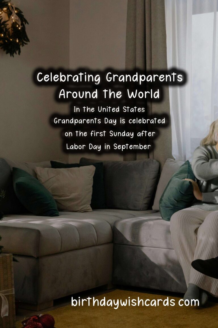 How Grandparents Are Celebrated Around the World