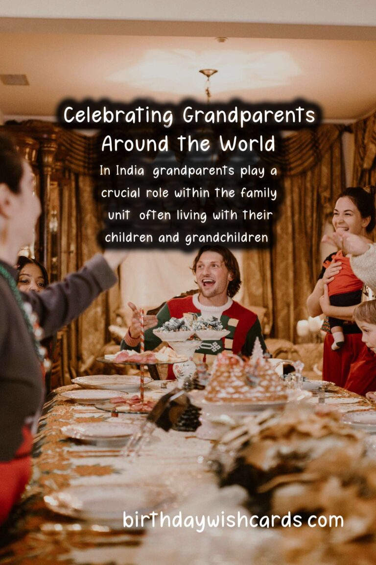 How Grandparents Are Celebrated Around the World