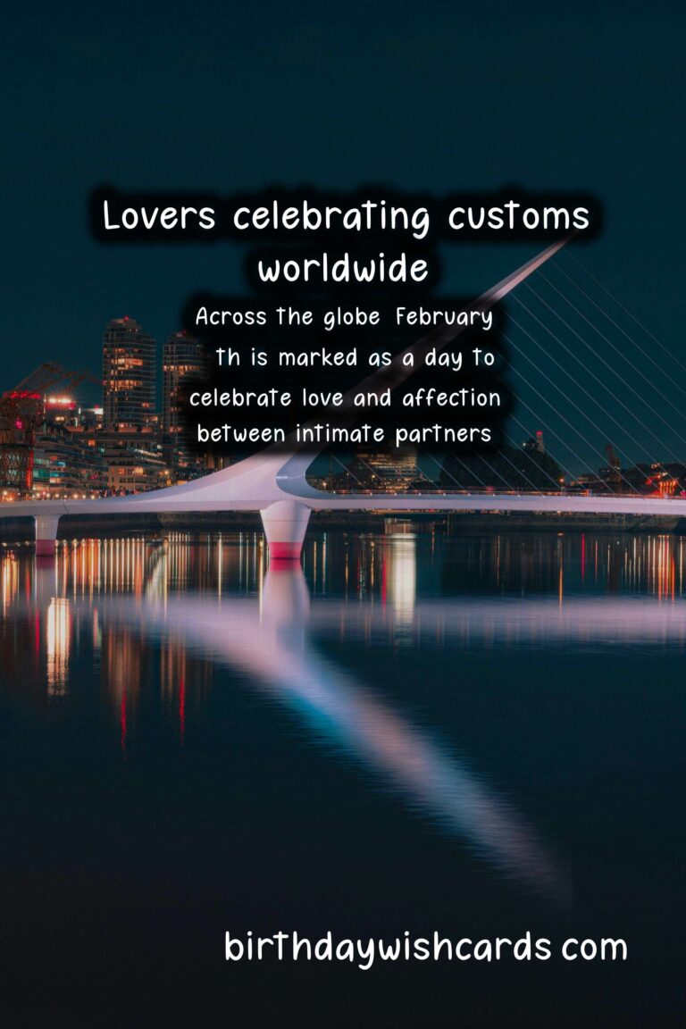 How Lovers is Celebrated Around the World