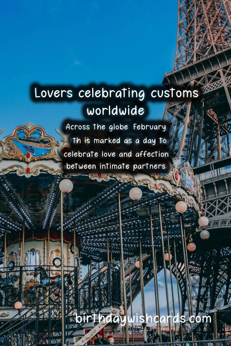 How Lovers is Celebrated Around the World