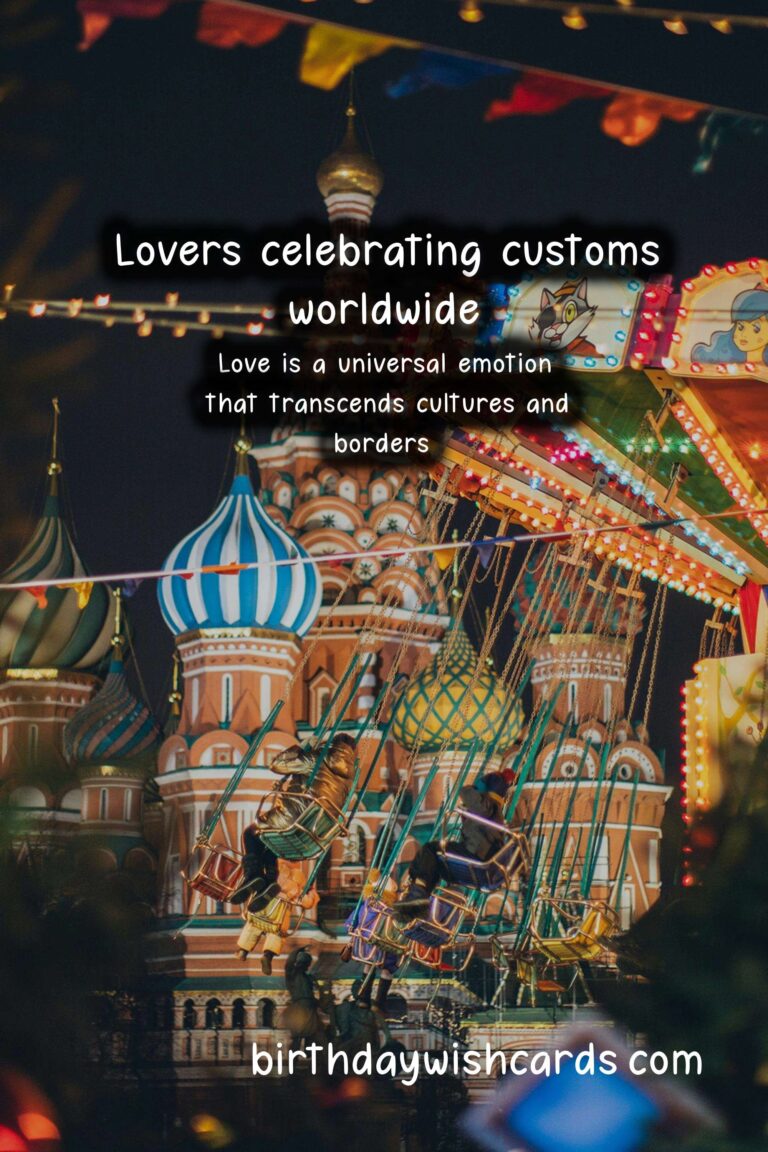 How Lovers is Celebrated Around the World