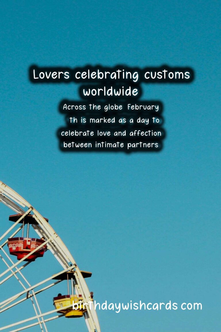 How Lovers is Celebrated Around the World