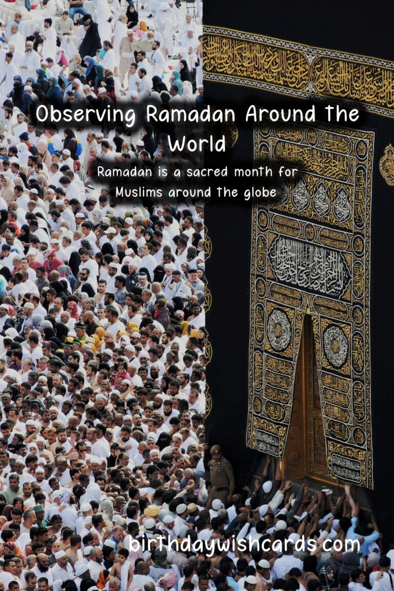 How Ramadan is Observed in Various Countries