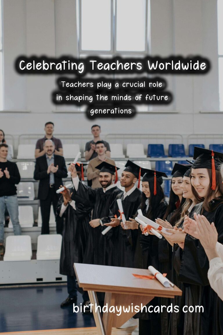 How Teachers Are Celebrated Around the World