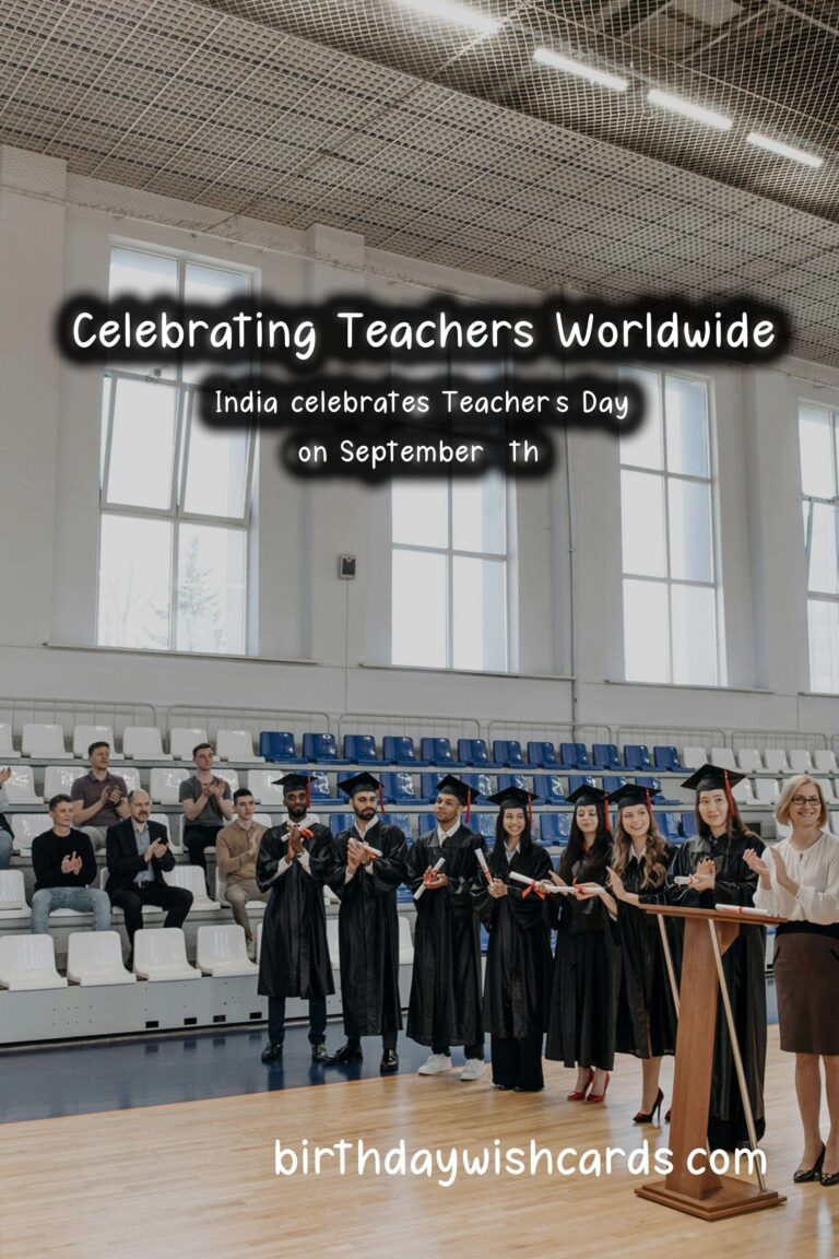 How Teachers Are Celebrated Around the World