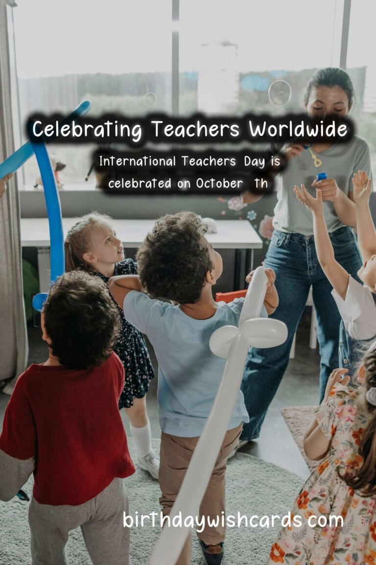 How Teachers Are Celebrated Around the World