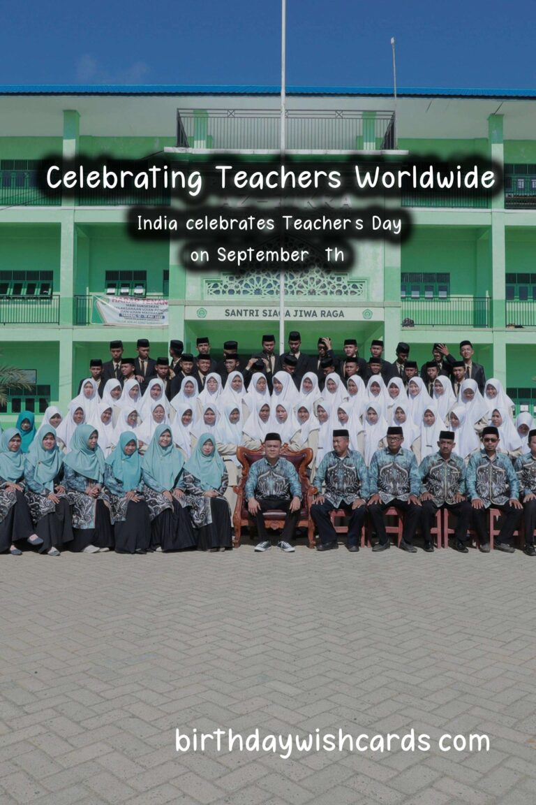 How Teachers Are Celebrated Around the World