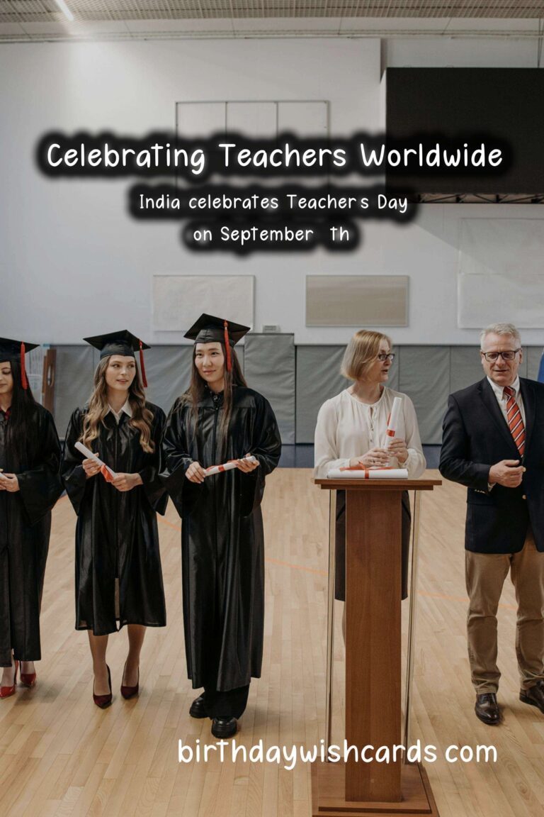 How Teachers Are Celebrated Around the World