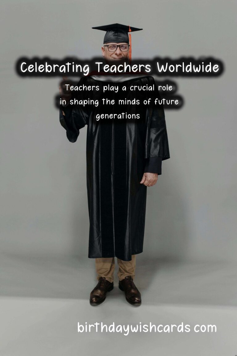 How Teachers Are Celebrated Around the World