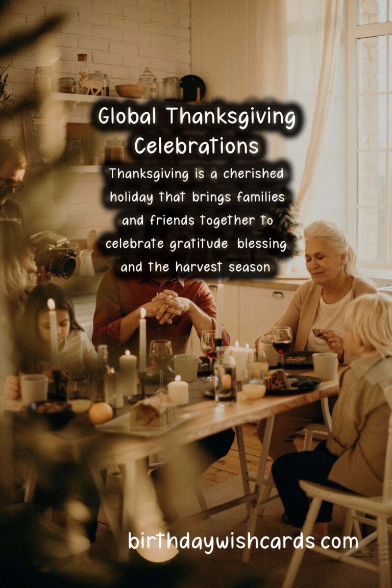 How Thanksgiving is Celebrated Around the World