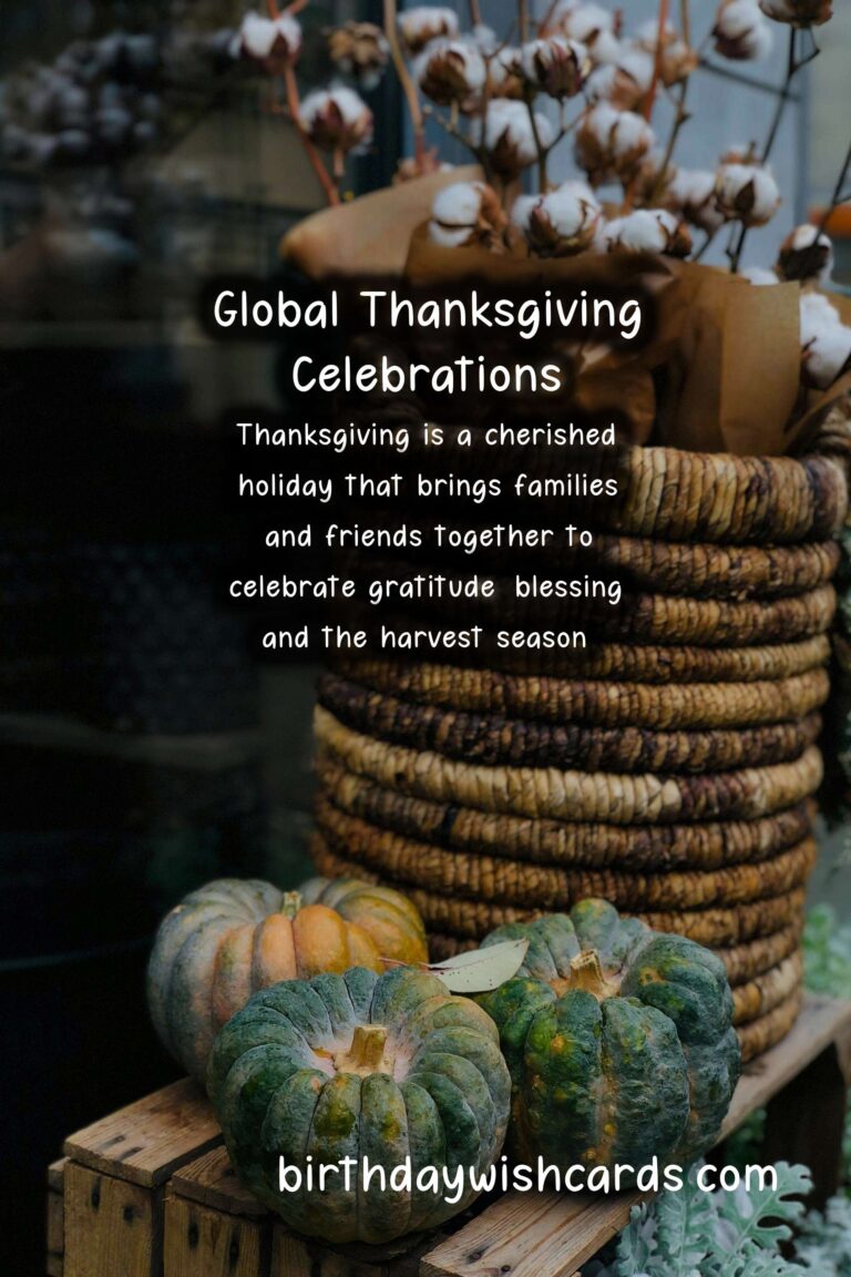 How Thanksgiving is Celebrated Around the World