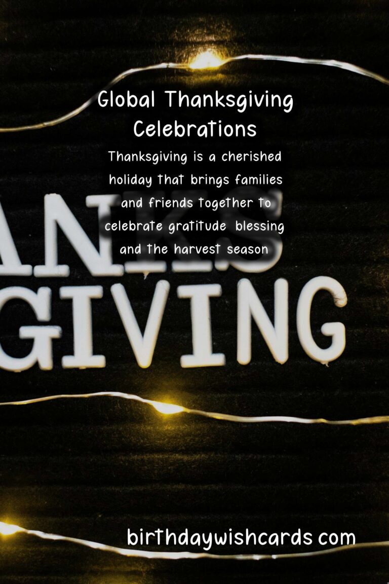 How Thanksgiving is Celebrated Around the World