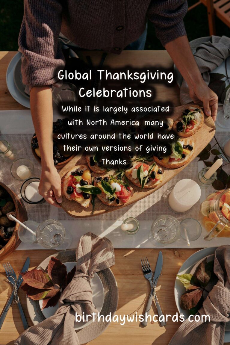 How Thanksgiving is Celebrated Around the World
