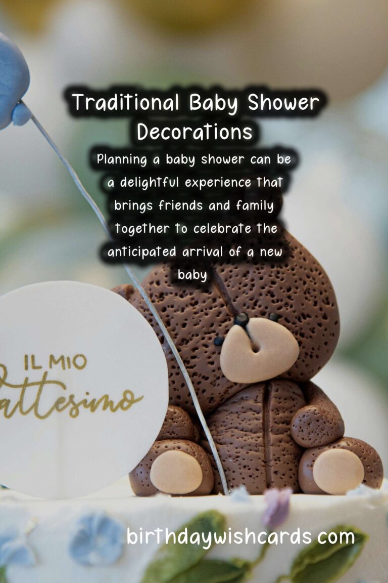 How to Celebrate Baby Shower the Traditional Way