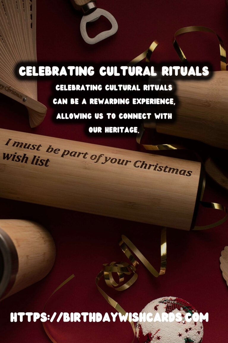 How to Celebrate Cultural Rituals: A Last-Minute Planning Guide