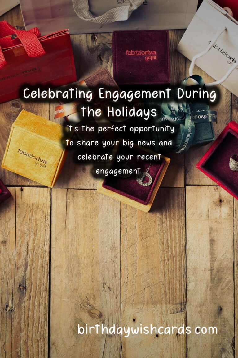 How to Celebrate Engagement During the Holidays