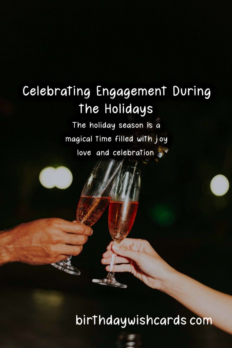 How to Celebrate Engagement During the Holidays