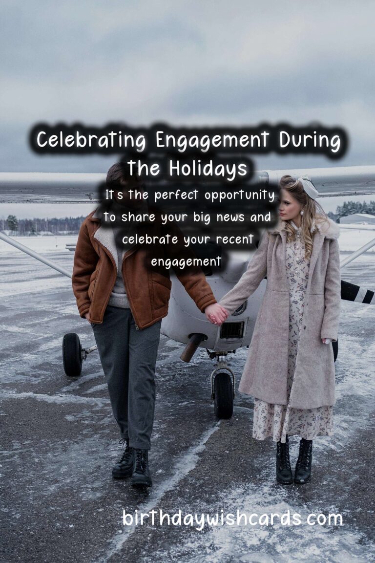 How to Celebrate Engagement During the Holidays