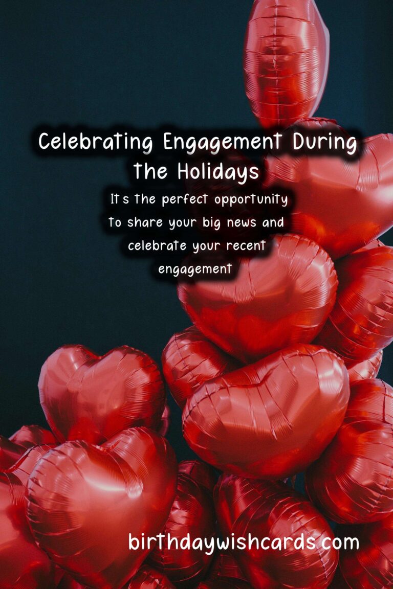 How to Celebrate Engagement During the Holidays