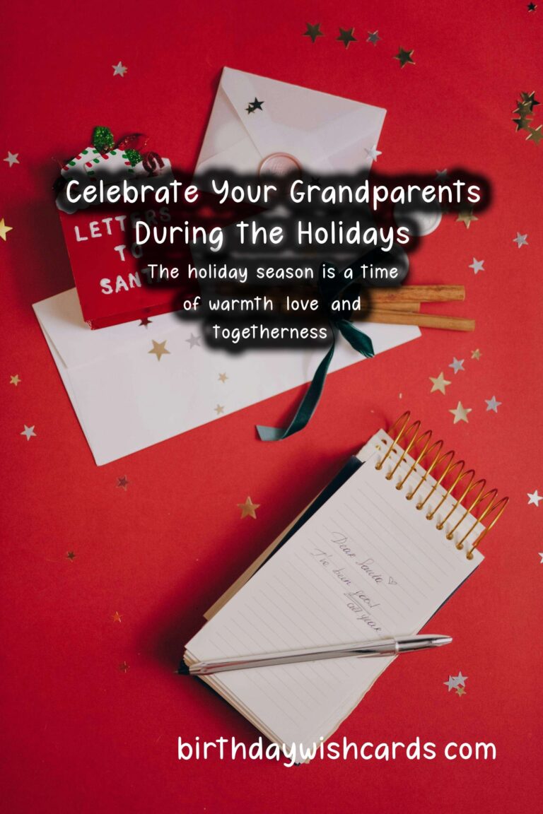 How to Celebrate Grandparents During the Holidays